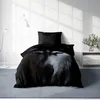 Wolf Bettwäsche 135x200 cm Wölfe schwarz dunkel Tiere Produktbild-Vorschau 2