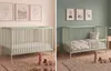 Lit bébé Kids Collective, lit à barreaux avec barrière de Voir les images du produit 1