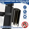 A close-up view of a black faucet with layers showing its material composition, accompanied by feature icons and text. Náhled obrázku produktu