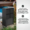 Außensteckdose "ADAM 4" - anthrazit - schwarze Abdeckung - Produktbild-Vorschau 3