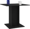 vidaXL Tavolo da pranzo nero 80x80x75 cm materiale a base Anteprima dell’immagine prodotto 5