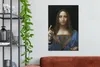 MuchoWow® - Leinwandbilder - Salvator Mundi - Leonardo Da Produktbild-Vorschau 2