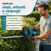 AJIEQAQ Tagliasiepi a Batteria 21V, Motore Brushless 1000W, Anteprima dell’immagine prodotto 2