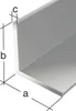 Uhlový profil Alberts | hliník, strieborný elox | 1000 x 40 Náhľad obrázku produktu 2