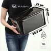 KADAX Kunststoffbehälter 17L mit Deckel, schwarzer Produktbild-Vorschau 3
