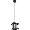 Globo Lighting závěsné svítidlo kov černý mat, skleněné Náhled obrázku produktu 1