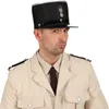 Nahaufnahme Polizei Kostüm Französischer Polizist des Hutes und Oberkörper Produktbild-Vorschau