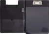 MAUL Schreibmappe A5 Hochformat Karton Folie schwarz Produktbild-Vorschau 2