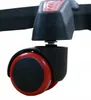 Fauteuil gaming rouge et noir avec coussin HR-RED Voir les images du produit 9