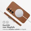 Accezz MagSafe Leather Backcover voor de Samsung Galaxy S24 Podgląd zdjęcia produktu 3