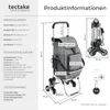 tectake® Einkaufstrolley Shopper 3-in-1, Nutzung auch als Produktbild-Vorschau 5