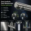 VANTO INOX 3-Wege-Wasserhahn L-Auslauf – Küchenarmatur Produktbild-Vorschau 5