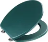 A dark green toilet seat is shown against a white background. Náhled obrázku produktu