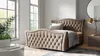 Boxspringbett Schlafzimmerbett TURHAN 180x200cm Stoff Elisa Produktbild-Vorschau 1