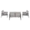 Preci aluminium loungeset - taupe - desert sand Productafbeelding-voorbeeld 8