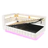 MODFU Polsterbett Schlafsofa 90×200 cm mit USB- und Produktbild-Vorschau 8
