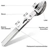 Campingbesteck Edelstahl BW Stil für 4 Personen Outdoor Produktbild-Vorschau 10
