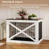 Hundebox Tisch 98x67,3x68,6cm Landhausstil, Doppelfunktion Produktbild-Vorschau 5