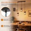 Suspension ZMH, 3 lumières, idéale pour table à manger, en Voir les images du produit 5