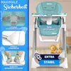 KIDUKU® Hochstuhl Baby 3in1 mit geborenenaufsatz + Produktbild-Vorschau 5