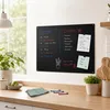 Relaxdays Magnettafel, Kreidetafel beschreibbar, Magnetwand Produktbild-Vorschau 2