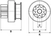 Anlasserfreilauf 12-Zahn HC-Cargo 333127 Produktbild-Vorschau 8