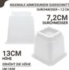 JustValue Möbelerhöher – 6er-Set – 13 cm Erhöhung – Max. Produktbild-Vorschau 9