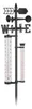 Buitenweerstation – Thermometer / Regenmeter / Windwijzer – Productafbeelding-voorbeeld 2
