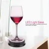 Sieben Farbe LED Licht Basis Stand für Glasflasche Kristall Produktbild-Vorschau 2