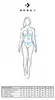 Body elegante para mujer, con escote pronunciado y mangas Vista previa de la imagen del producto 2