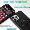 iPhone 14 Plus Handyhülle, Ring Halter Ständer Kratzfeste Produktbild-Vorschau 2