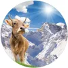 Wallario Premium Glasbild, freischwebende Optik, kräftige Produktbild-Vorschau 1