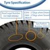 18x8,50-8 Rasenmäherreifen, 4-lagig, Multi-Turf-Grass, Produktbild-Vorschau 6