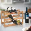 Stojan na víno WENKO Norsko na 12 lahví sektu ořechové Náhled obrázku produktu 7