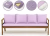 Cuscini per panchina da giardino Viola| Seduta 170x50x7 + Anteprima dell’immagine prodotto 7