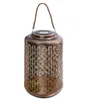 Dehner Solar-Laterne Chiara, warmweiß, Ø 20 cm, Höhe 35 cm, Produktbild-Vorschau 1