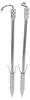2 Stück 145 mm Fischpfeil Edelstahl Angelpfeil Outdoor Jagd Produktbild-Vorschau 5
