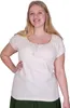 Mittelalter Kurzarm-Bluse Aren, natur : M Größe: M Produktbild-Vorschau 10