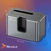 Reagle Dockingstation SSD HDD SATA 2,5 3,5 NVMe M.2 – USB Produktbild-Vorschau 9