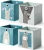 Vicco Faltbox 30x30 , 30 x 30 cm 2er Set, Blau/Grau Produktbild-Vorschau 8