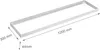 Spectrum LED Halterung für Penel Aufbaurahmen 30x120cm weiß Produktbild-Vorschau 5
