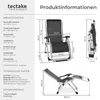 Skládací lehátko tectake® Cloud, plynule nastavitelné Náhled obrázku produktu 7