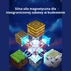 Magnetyczne klocki konstrukcyjne 100 sztuk - zestaw zabawek Podgląd zdjęcia produktu 5