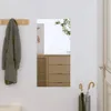 vidaXL Wandspiegel 30x60 cm Glas Rechteckig Produktbild-Vorschau 2