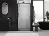 Mexen Exo porte de douche battante 85 cm, transparent, noir Voir les images du produit 2