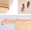 Handgemacht Kabelbox aus Massivholz Schreibtisch Produktbild-Vorschau 2