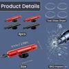 4 Stück Sicherheitshammer - Auto Sicherheitshammer - Produktbild-Vorschau 4