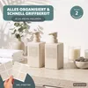 eluno Seifenspender 2er Set mit Soft-Touch Oberfläche in Produktbild-Vorschau 2