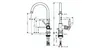 hansgrohe Einhebel-Waschtischmischer 210 AXOR MONTREUX DN Produktbild-Vorschau 2