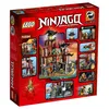 The back of a LEGO Ninjago box showing the product and various play features. Produktbild-Vorschau